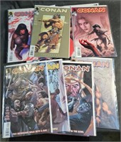 14 Conan comic books