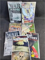 8 Comic books - WAR STORY