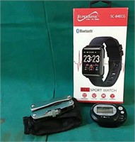 As new Bluetooth LED sport watch, multi-tool &