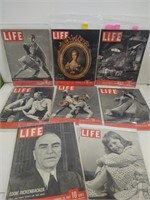 8 1930s- 40s Life magazines gorgeous