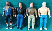 Vintage A-team action figures