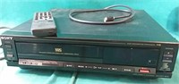 Sony VHS with remote - guaranteed working