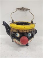 Black americana Thames hand painted Teapot
