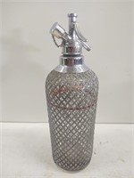 MCM Sparkletts seltzer bottle metal lattice