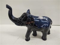 Blue mountain pottery elephant