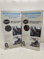 2 new Acu-cushion back support cushions
