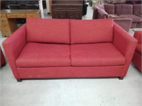 Very Clean Red Sleeper Sofa