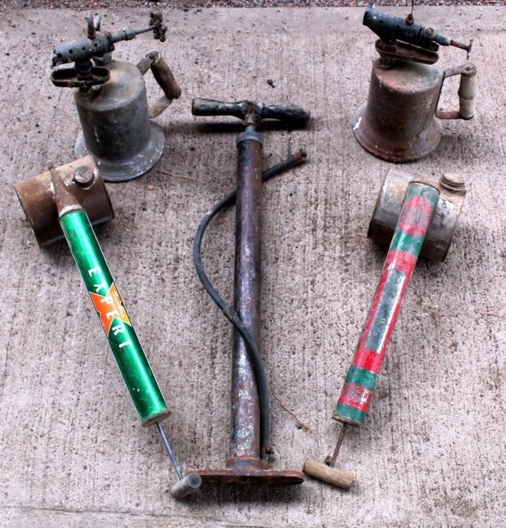 Blow Torch's, Air Pump, Sprayers