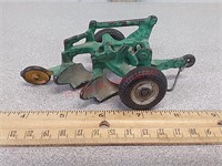 Vintage Arcade cast toy plow