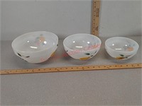 Fire king bowl set