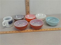 Fire king bowls & cup