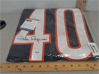 Gale Sayers signed jersey