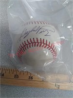 signed baseball