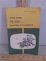 John Deere PA 800 planter operators manual