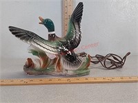 Mallard duck tv lamp