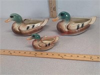 Ceramic duck planters
