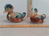 Ceramic duck planters