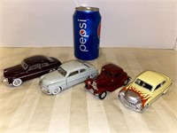 4 Ford Mercury cars