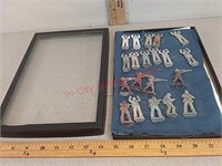 Antique lead toy soldiers