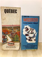TEXACO Quebec map 1971