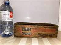 Old Kraft Canadian cheese box.