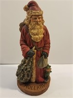 Vintage handcrafted Holland Santa Claus figurine