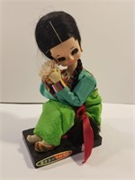 Vintage Chinese souvenir geisha doll