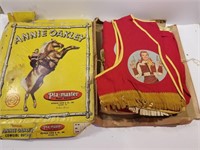 Vtg western Annie Oakley child's outfit costume