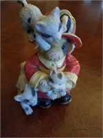 Retired fireman Mary Moo Moo figurine