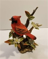 Vtg Lefton china 1983 porcelain Cardinal figurine