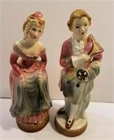 2 antique porcelain figurines Occupied Japan