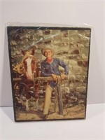 1950 vintage Gene Autry Western cowboy puzzle