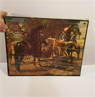 1950s vintage Zorro movie puzzle