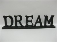 26.5" Long "DREAM" Wood Composite Sign