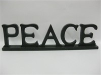 22.5" Long "PEACE" Wood Composite Sign
