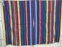 58" x 60" Mexico Saltillo Blanket Or Serape