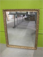 27.5" x 33.5" Ornate Framed Mirror