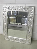 26" x 32" Framed Beveled Mirror