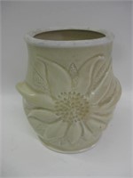 7" Tall Ceramic Vase w/ Maker Stamp