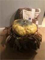 Fall Arrangement and Fall throw
