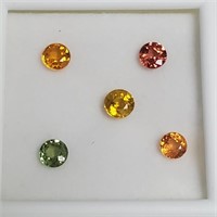 Genuine Fancy Color Sapphires (2ct)