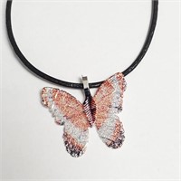 Natural Butterfly Leaf 18" Necklace
