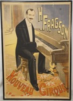 E. Tobouret H. Fragson Nouveau Cirque large poster