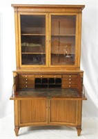 Antique Hepplewhite Bookcase Secretary