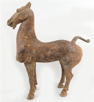 Chinese Han  Dynasty Terracotta Horse (618-907AD)