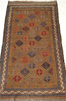 Semi antique Caucasian rug