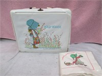 Vintage Hollie Hobbie Vinyl Lunchbox & Unopened