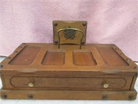 Mid Century?  Table Top Butler - holds wallets /