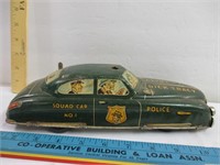 Vintage Dick Tracy Tin Toy Car