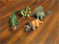 Lot of 4 Medium  to Small Dinosaurs